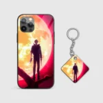 Sung Jinwoo Sun Silicone Armored Phone Case Front View Min