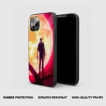 Sung Jinwoo Sun Silicone Armored Phone Case Front View Min