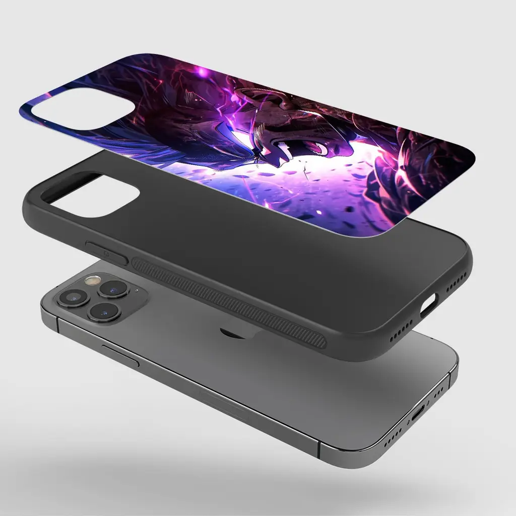 SuperVegetaGlassPhoneCaseExploded SuperVegetaGlassPhoneCaseExploded