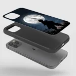 TanjiroKamadoWhiteMoonGlassPhoneCoverbackview