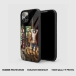 TanjiroXZinetsuxInosukeGlassPhoneCaseBackView