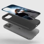 ToshiroHitsugayaGraphicGlassPhoneCaseBackView