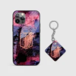 WingsOfFreedomAestheticGlassPhoneCaseBackView