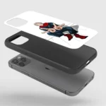 YujiItadoriWhiteGlassPhoneCaseBackView