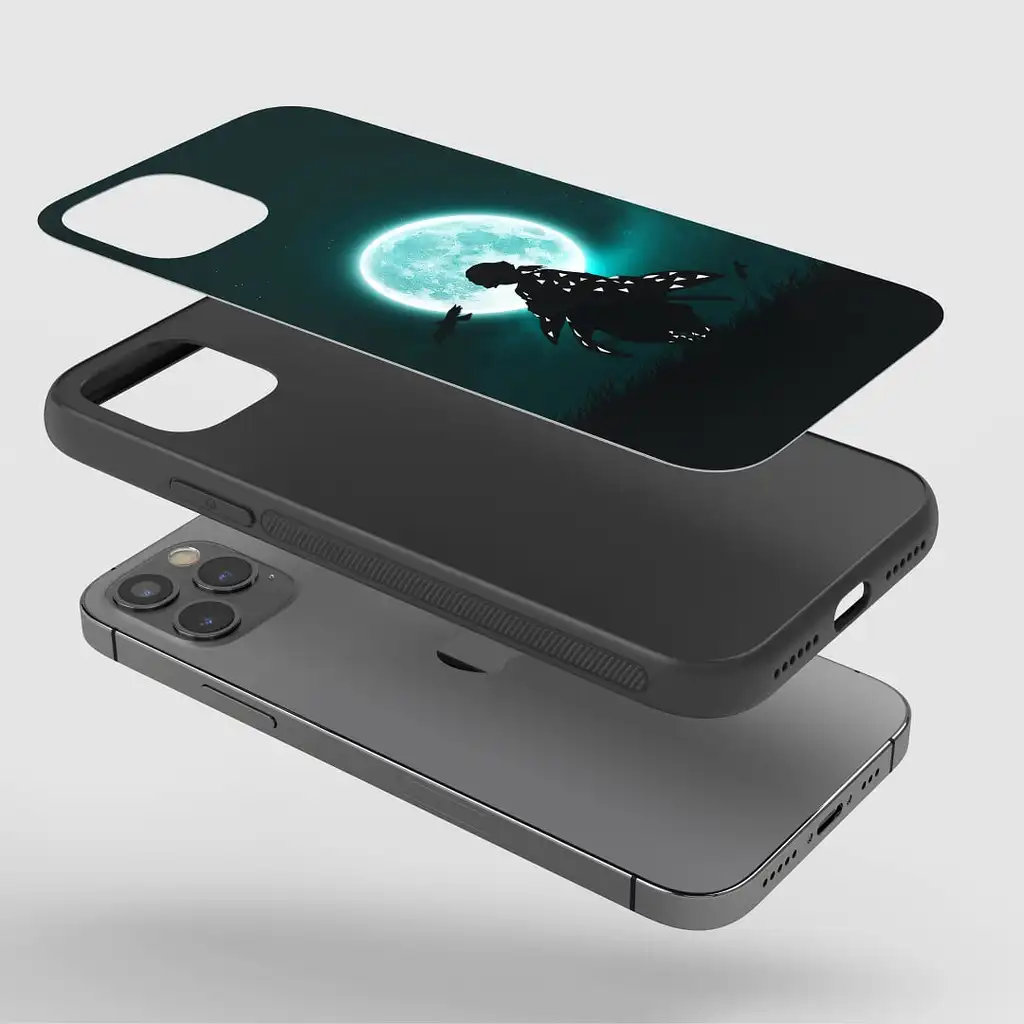 ZenitsuAgatsumaBlueMoonGlassPhoneCoverexploded ZenitsuAgatsumaBlueMoonGlassPhoneCoverexploded