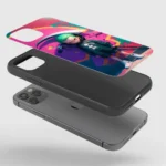 Zoro Ghibli Silicone Armored Phone Case Front View