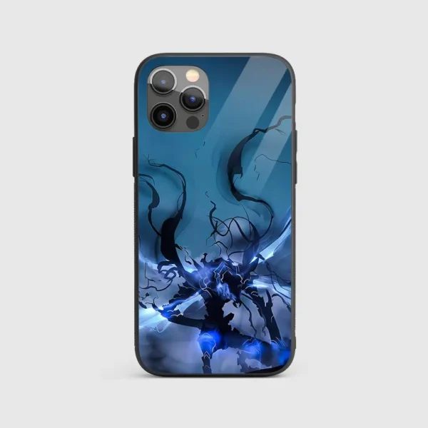 Beru Solo Leveling Silicone Armored Phone Case Front View min.webp