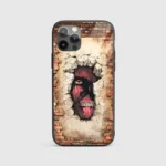 Colossal Titan Wall Maria Silicone Armored Phone Case Front View min.webp