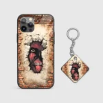 Colossal Titan Wall Maria Silicone Armored Phone Case Front View min.webp