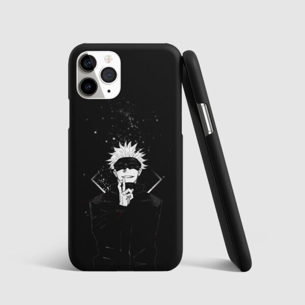 SatoruGojoBlack WhitePhoneCover.jpg