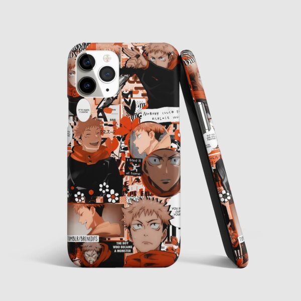 YujiItadoriOrangeThemePhoneCover bcedccc8 0b15 49d1 b9c8 d7eb94705171.jpg