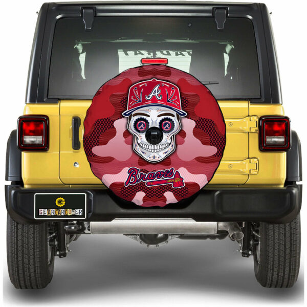 Atlanta Braves Spare Tire Covers Camera Hole Skull Theme Collection Gear Car Cover.jpg
