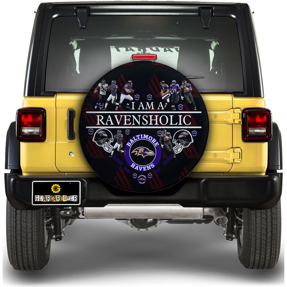 Baltimore Ravens Spare Tire Covers Custom For Holic Fans Gear Car Cover DN1310222001 STC 14 Inch 2022.jpg