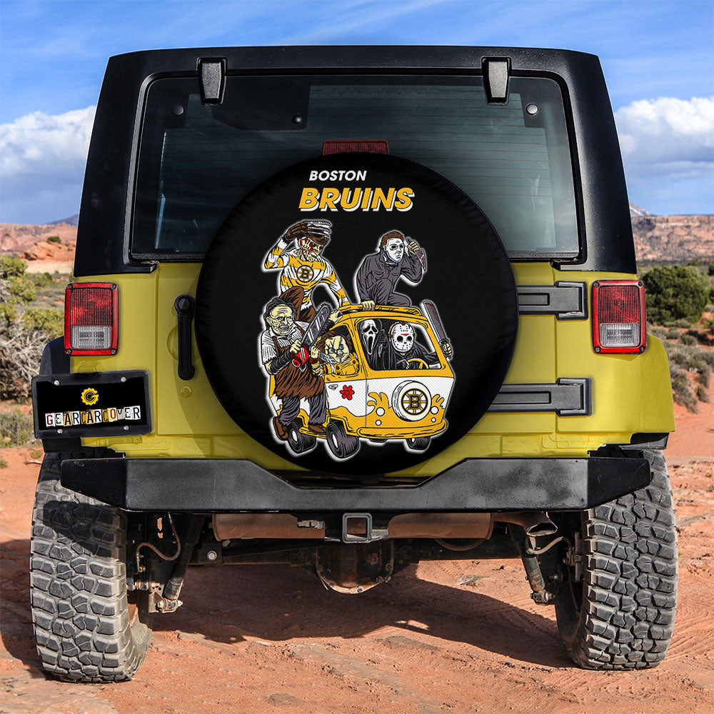 Boston Bruins Spare Tire Covers Horror Characters Car Accessories Gear Car Cover 2.jpg Boston Bruins Spare Tire Covers Horror Characters Car Accessories Gear Car Cover 2.jpg