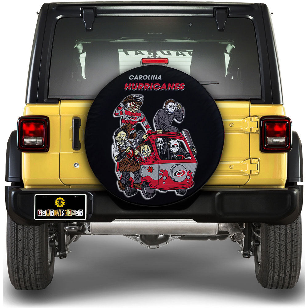 Carolina Hurricanes Spare Tire Covers Horror Characters Car Accessories Gear Car Cover DN0901241067 STC 2024 1360404b.jpg