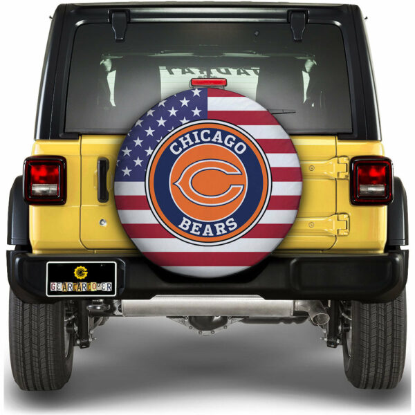 Chicago Bears Spare Tire Covers Custom US Flag Style Gear Car Cover STC DN2410221017.jpg