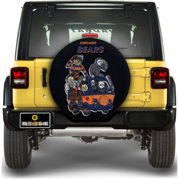 Chicago Bears Spare Tire Covers Horror Characters Car Accessories Gear Car Cover DN0901241036 STC 2024.jpg