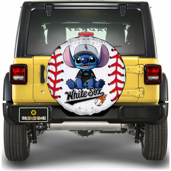 Chicago White Sox Spare Tire Covers Camera Hole Stitch Theme Collection Gear Car Cover.jpg