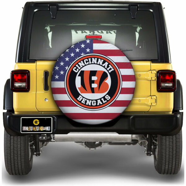 Cincinnati Bengals Spare Tire Covers Custom US Flag Style Gear Car Cover STC DN2410221008 14 Inch 2022.jpg