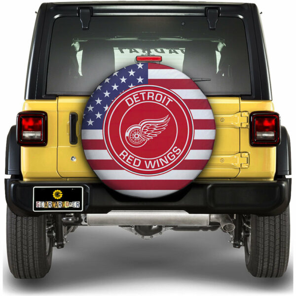 Detroit Red Wings Spare Tire Covers Custom US Flag Style Gear Car Cover DN2410221057 STC 14 Inch 2022.jpg