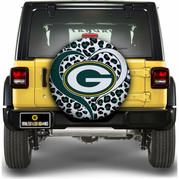 Green Bay Packers Spare Tire Cover Custom Leopard Heart For Fans Gear Car Cover DN1310221013 STC 14 Inch 2022.jpg