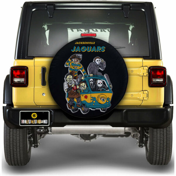 Jacksonville Jaguars Spare Tire Covers Horror Characters Car Accessories Gear Car Cover DN0901241045 STC 2024 ca98106f.jpg