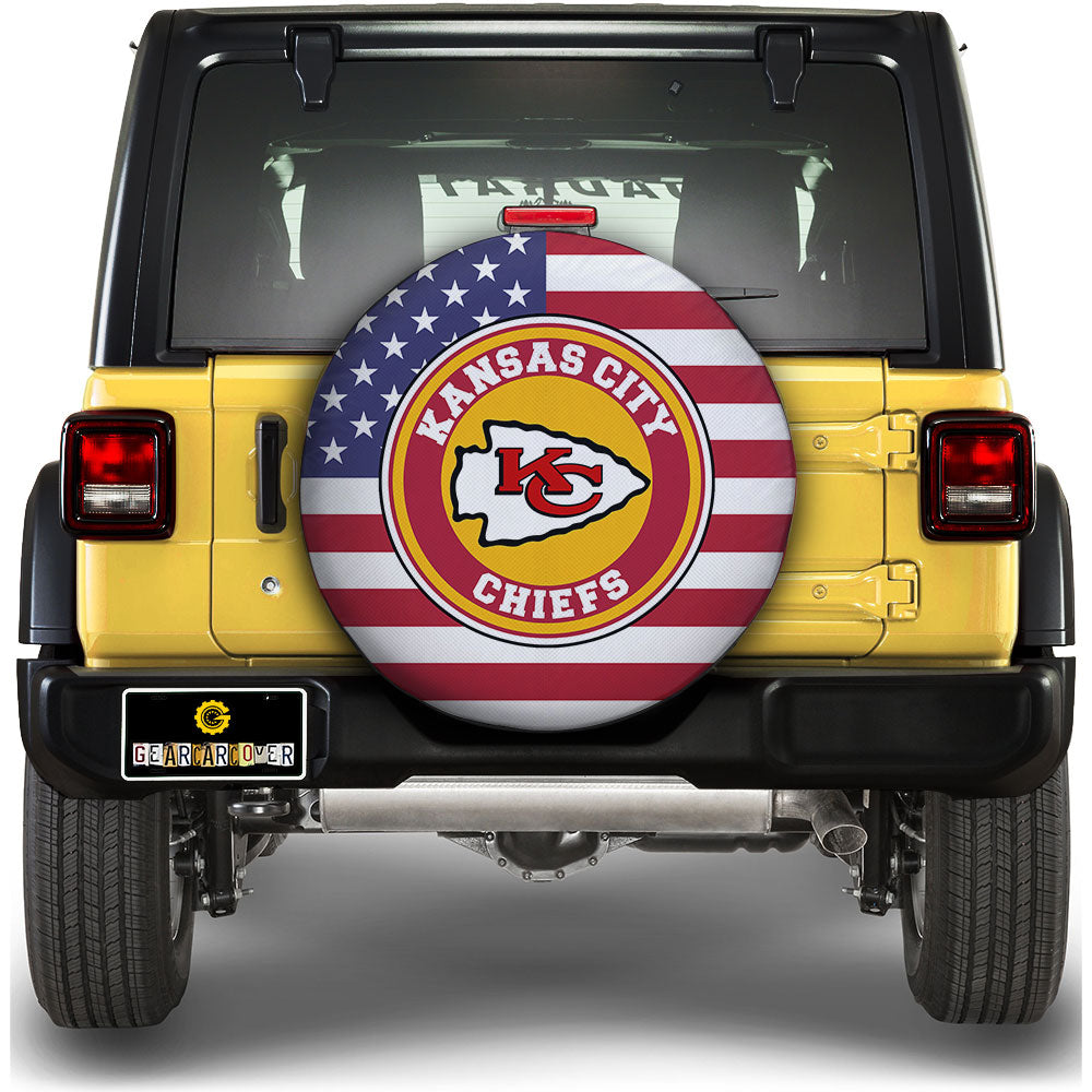 Kansas City Chiefs Spare Tire Covers Custom US Flag Style Gear Car Cover STC DN2410221016.jpg Kansas City Chiefs Spare Tire Covers Custom US Flag Style Gear Car Cover STC DN2410221016.jpg