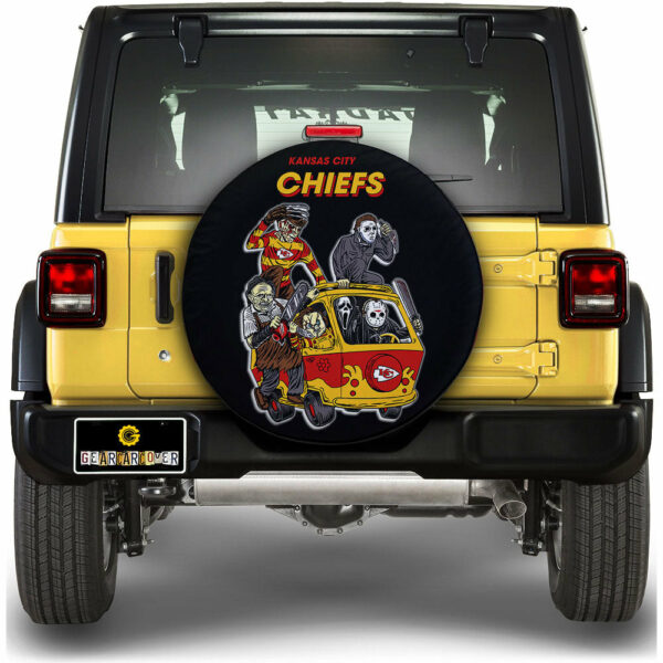 Kansas City Chiefs Spare Tire Covers Horror Characters Car Accessories Gear Car Cover DN0901241046 STC 2024.jpg
