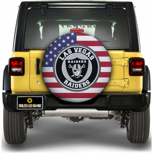 Las Vegas Raiders Spare Tire Covers Custom US Flag Style Gear Car Cover DN2410221026 STC 14 Inch 2022.jpg