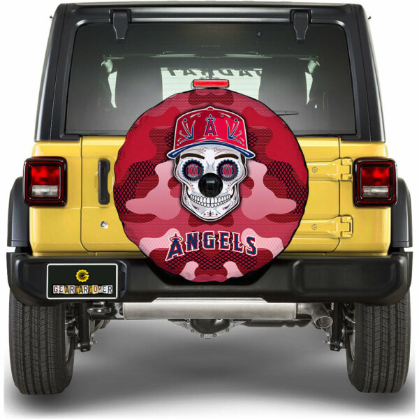 Los Angeles Angels Spare Tire Covers Camera Hole Skull Theme Collection Gear Car Cover.jpg