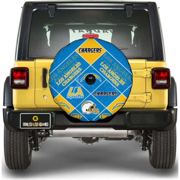 Los Angeles Chargers Spare Tire Covers Camera Hole Sporty Team Collection Gear Car Cover DN2802252018 STH 2025.jpg