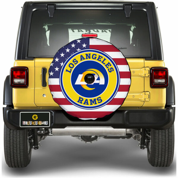 Los Angeles Rams Spare Tire Cover With Camera Hole Gear Car Cover DN2410221025 STH.jpg