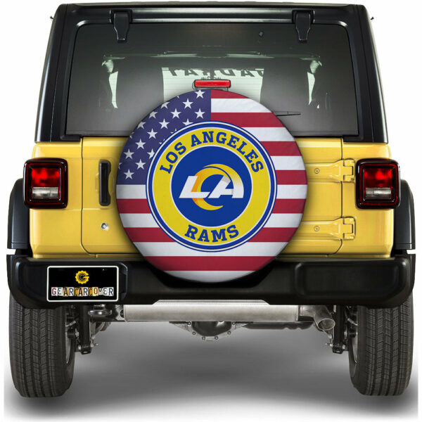 Los Angeles Rams Spare Tire Covers Custom US Flag Style Gear Car Cover DN2410221025 STC 14 Inch 2022 97d3f400.jpg