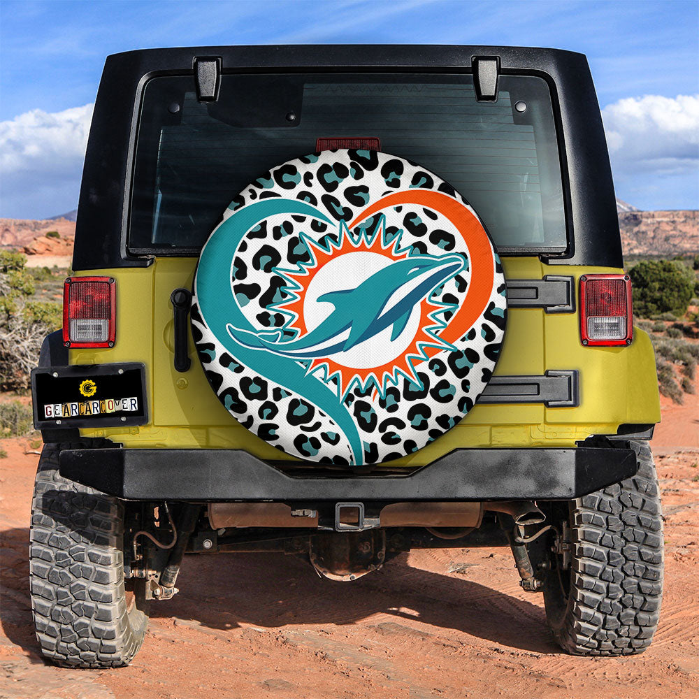 Miami Dolphins Spare Tire Cover Custom Leopard Heart For Fans Gear Car Cover 2.jpg Miami Dolphins Spare Tire Cover Custom Leopard Heart For Fans Gear Car Cover 2.jpg