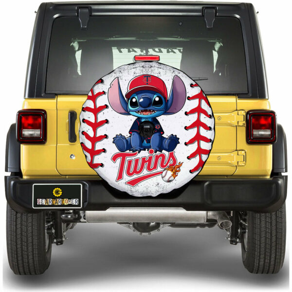 Minnesota Twins Spare Tire Covers Camera Hole Stitch Theme Collection Gear Car Cover.jpg