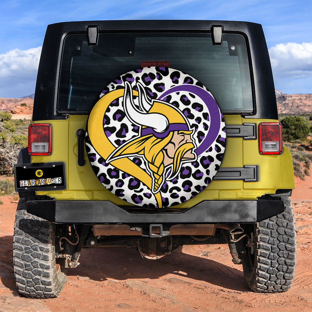 Minnesota Vikings Spare Tire Cover Custom Leopard Heart For Fans Gear Car Cover 2.jpg Minnesota Vikings Spare Tire Cover Custom Leopard Heart For Fans Gear Car Cover 2.jpg