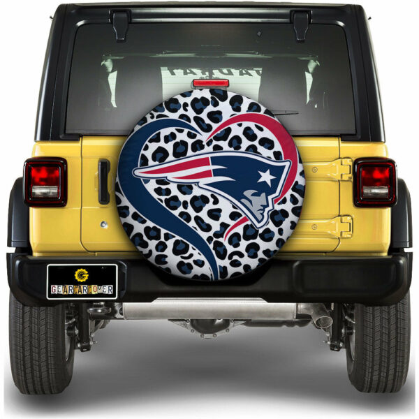 New England Patriots Spare Tire Cover Custom Leopard Heart For Fans Gear Car Cover DN1310221017 STC 14 Inch 2022.jpg