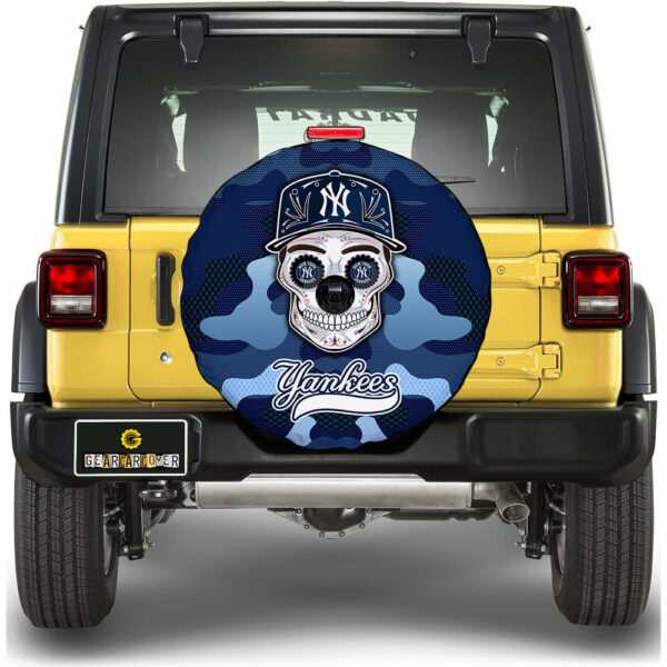 New York Yankees Spare Tire Covers Camera Hole Skull Theme Collection Gear Car Cover.jpg