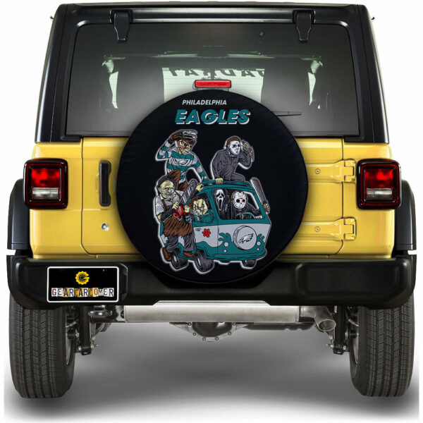 Philadelphia Eagles Spare Tire Covers Horror Characters Car Accessories Gear Car Cover DN0901241056 STC 2024 4362d6c6.jpg