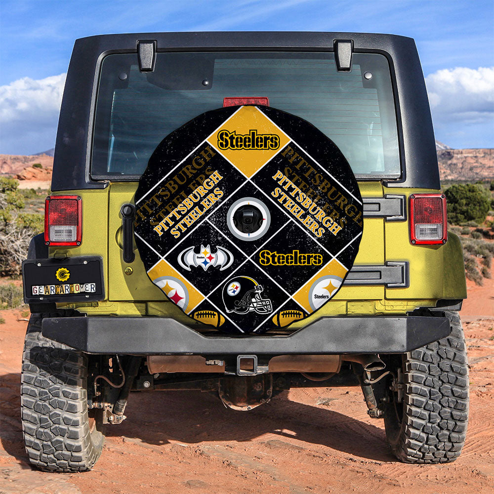 Pittsburgh Steelers Spare Tire Covers Camera Hole Sporty Team Collection Gear Car Cover 3.jpg Pittsburgh Steelers Spare Tire Covers Camera Hole Sporty Team Collection Gear Car Cover 3.jpg