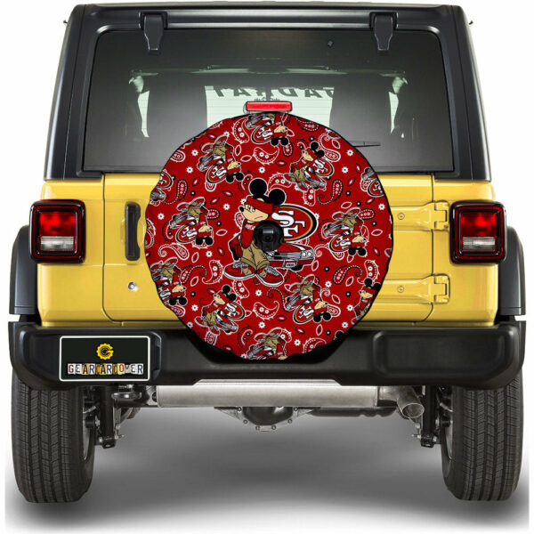 San Francisco 49ers Spare Tire Covers Camera Hole Cartoon Theme Collection Gear Car Cover.jpg