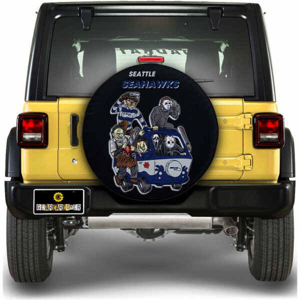 Seattle Seahawks Spare Tire Covers Horror Characters Car Accessories Gear Car Cover DN0901241058 STC 2024.jpg